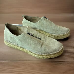 Eric Michael Women’s Serena Tan Suede Size EU 39 US 8.5 Espadrille Shoes